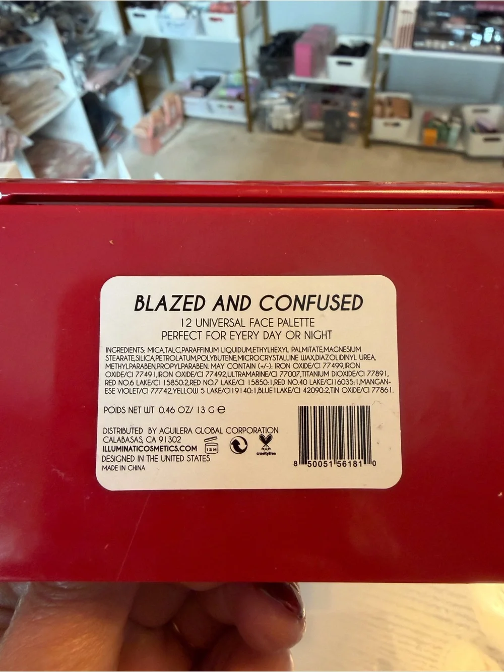 Illuminati Multi-Shade Lip and Eye Palette - Blazed and Confused